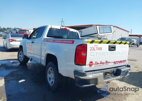2021 Chevrolet Colorado 2Wd Long Box Wt from USA, damaged, VIN 1GCHSBEAXM1115926